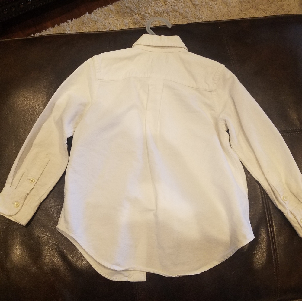 Boys white Ralph Lauren dress shirt